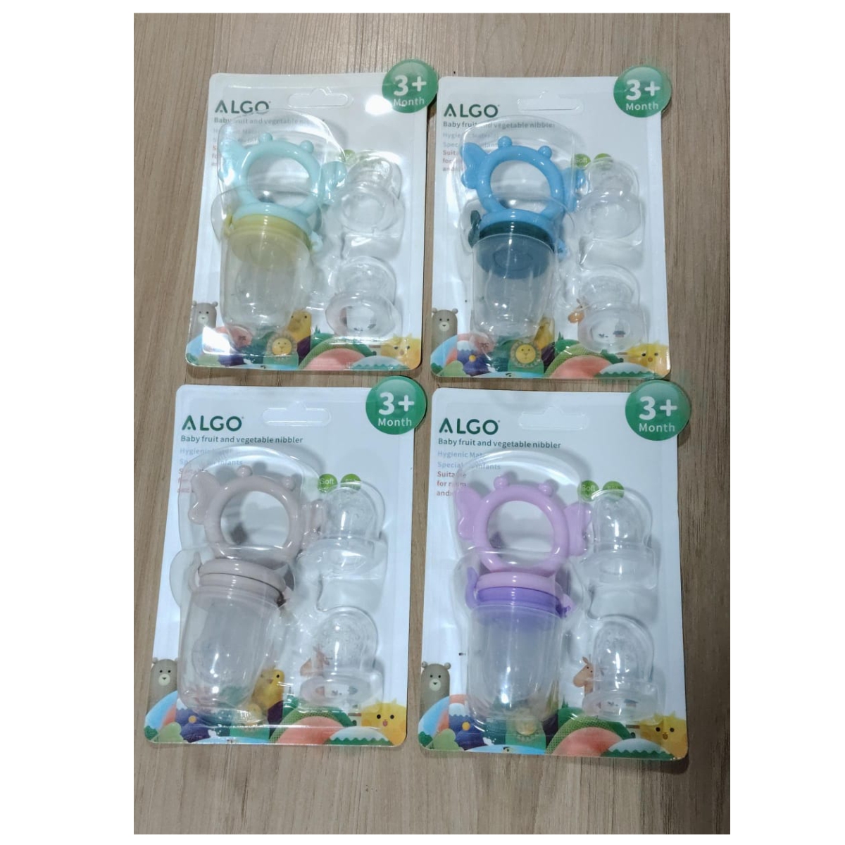 Casco Para Bebe MAS chupo de Fruta - GENERO: NIÑA